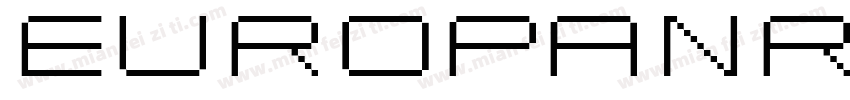 EuropaNr2 MediumCond字体转换